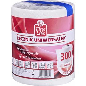 FINE LIFE 2-LAGIGES PAPIERHANDTUCH 300 BLÄTTER