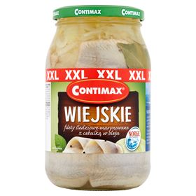 CONTIMAX LÄNDLICHE FILETS, MARINIERT MIT ZWIEBELN IN ÖL XXL 900 G