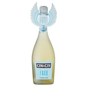 CIN&CIN KOSTENLOSER SÜSSER WEISSER SCHAUMWEIN ALKOHOLFREI 750 ML