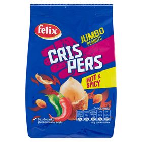 FELIX CRISPERS ERDNÜSSE FRITTIERT IN DER SCHALE MIT PAPRIKAGESCHMACK 125 G