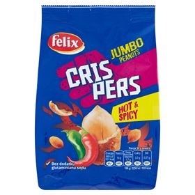 FELIX CRISPERS ERDNÜSSE FRITTIERT IN DER SCHALE MIT PAPRIKAGESCHMACK 125 G 12 STÜCK