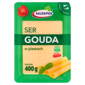 MLEKPOL GOUDA-KÄSE IN SCHEIBEN 400 G