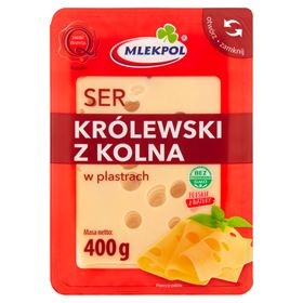 MLEKPOL KING KÄSE IN SCHEIBEN 400 G