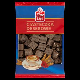 FINE LIFE CRISPY CUBES COOKIES MIT MILCHCREME 600 G