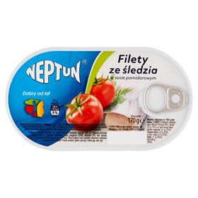 NEPTUN-HERINGSFILET IN TOMATENSAUCE 170 G