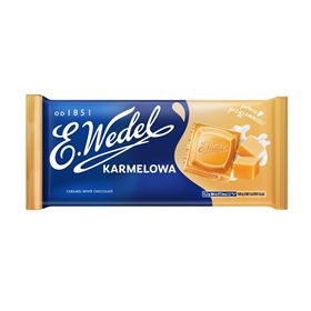 E.WEDEL WEDEL WEISSE SCHOKOLADE KARAMELL 80G