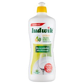 LUDWIK SPÜLMASCHINENFLÜSSIGKEIT ZITRUS- UND GRÜNER TEE 900 G