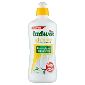 LUDWIK ZITRONENGESCHIRRFLÜSSIGKEIT 450 G 6 STK