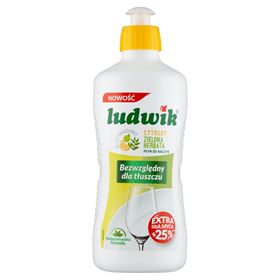 LUDWIK SPÜLMASCHINE FLÜSSIG ZITRUS- UND GRÜNER TEE 450 G 6 STK