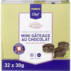 METRO CHEF GEFRORENE SCHOKOLADENKEKSE 30G 32 STÜCK