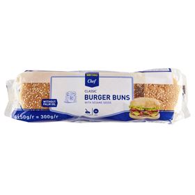 METRO CHEF BURGER BUN MIT SESAM 315 G
