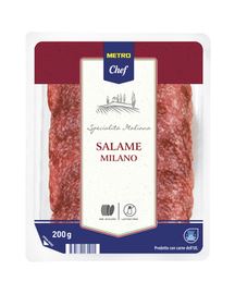METRO CHEF SALAMI DI MILANO SCHEIBEN 200G