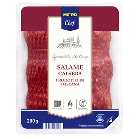METRO CHEF SALAMI CALABRE SCHEIBEN 200G