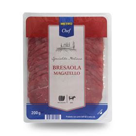 METRO CHEF BRESAOLA PUNTA SCHEIBEN 200G