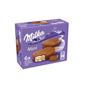 MILKA CORNES 50 ML 6 STK
