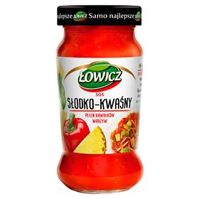ŁOWICZ SÜSS-SAURE SAUCE 350 G 8 STÜCK