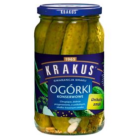 KRAKUS GEPFLÜCKTE GURKEN 865 G 6 STK