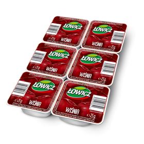 ŁOWICZ MINI-MARMELADE KIRSCHE 6 X 25G 5 STÜCK