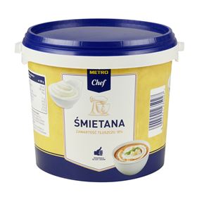 METRO CHEF CREME 18 % 5 kg