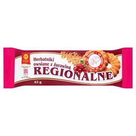 NYSKIE SUGARS REGIONAL OAT BISKS MIT CRANBERRY 62 G