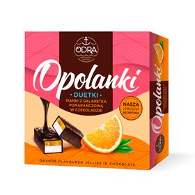 ODRA DUETKA OPOLANKA ORANGENGELEE MIT SCHOKOLADENSCHAUM 400 G