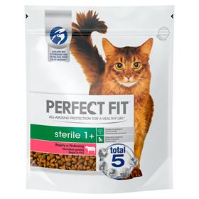 PERFECT FIT STERILE 1+ FUTTER FÜR ERWACHSENE KATZEN 750 G 6 STÜCK