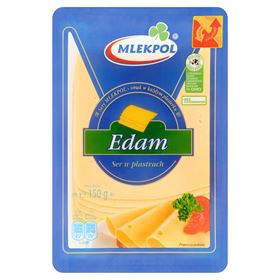 MLEKPOL EDAM-KÄSE IN SCHEIBEN 150 G 12 STÜCK