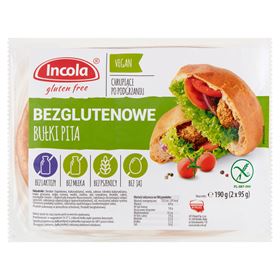 INCOLA GLUTENFREIES UND VEGANES PITA-BUN