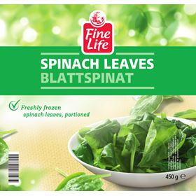 FINE LIFE SPINATBLÄTTER PORTIONEN 450G