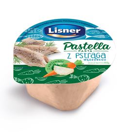 LISNER PASTELLA PASTE MIT GERÄUCHERTER FORELLE 80 G