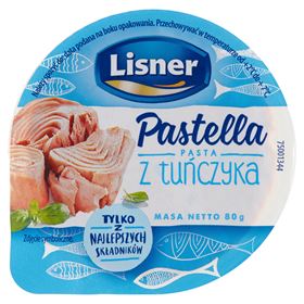 LISNER PASTELLA THUNFISCH PASTA 80 G 6 STÜCK