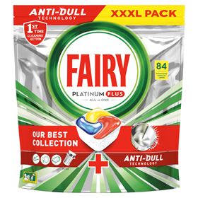 FAIRY PLATINUM PLUS SPÜLTABLETTEN ALLES IN EINEM 84 STÜCK