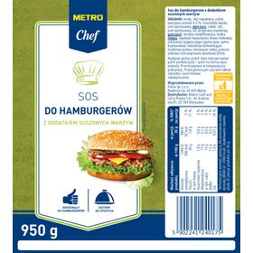 METRO CHEF HAMBURGERSAUCE 950 G