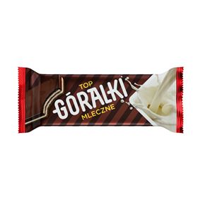 GÓRALKI MILCH-DUNKLE WAFFEL MIT FÜLLUNG IN KAKAO-ÜBERZUG 40 G