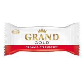 KORAL GRAND GOLD CREAM EIS MIT ERDBEERSAUCE IN WEISSER SCHOKOLADE 100 ML 20 STÜCK