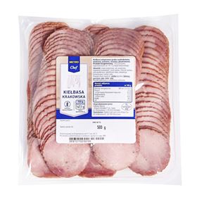 METRO CHEF KRAKOWSKA SCHWEINEWURST IN SCHEIBEN 500G