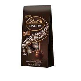 LINDT LINDOR PRALINEN MIT BITTERSCHOKOLADE 100 G