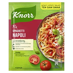 KNORR FIX SPAGHETTI NAPOLI 45 G 20 STK