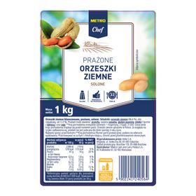 METRO CHEF GESALZTE ERDNÜSSE 1 KG