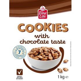 FINE LIFE FLAKES COOKIES 1 KG 10 STK