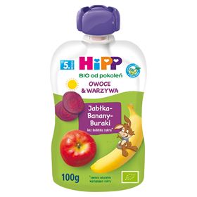 HIPP BIO APFEL-BANANEN-RÜBEN-MOUSSE NACH 5 MONATEN 100 G