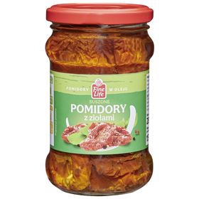 FINE LIFE GETROCKNETE TOMATEN IN ÖL MIT KRÄUTERN 280 G