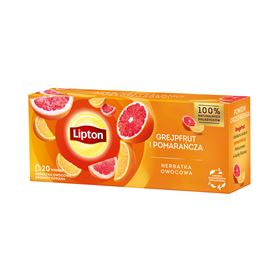 LIPTON FRÜCHTETEE GRAPEFRUIT UND ORANGE 34G (20 BEUTEL)
