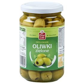 FINE LIFE PILLED GRÜNE OLIVEN 350 G 12 STÜCK