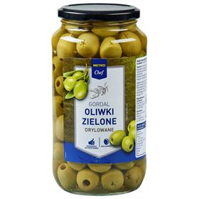 METRO CHEF GRÜNE OLIVEN GORDAL PILLED 880 G
