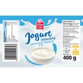 FINE LIFE NATURJOGURT 400G
