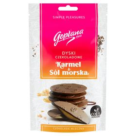 GOPLANA SCHOKOLADENSCHEIBEN KARAMELL & MEERSALZ 120G