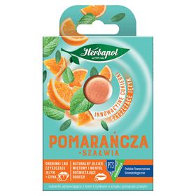 HERBAPOL ERFRISCHENDE SÜSSIGKEITEN MIT LEIN UND ZINK ORANGE SALBEI 20 G (8 STÜCK)