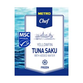 METRO CHEF THUNFISCH-SAKU-CHIPS MSC