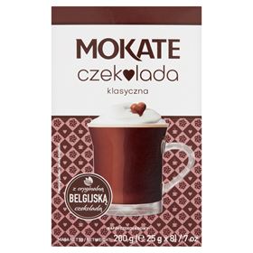 MOKATE CLASSIC SCHOKOLADE 200 G 12 STK